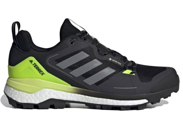 Кроссовки Adidas TERREX SKYCHASER черные с салатовым